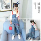 S17656A Classic spring autumn children's jeans overalls