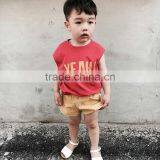 S17501A 2017 Summer Fashion Children T-shirts for Boys thumbnail-1