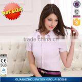 Cheap High Quality Women's Office Uniform Design Polo Shirt thumbnail-1