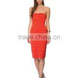 New Arrival Strapless Body-con Fit Bandage Dress 2015 Sexy Bandage Dress thumbnail-2