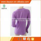 Women's Suitable Soft Long Sleeve T-shirt Seamless Long Sleeve T-shirt thumbnail-2
