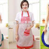 Fashionable Kitchen Waterproof and Oil Floral Sleeveless Apron Promotional Aprons Customized Advertising thumbnail-6