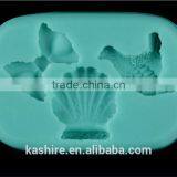 Wholesale Safety Shell Shape Silicone Chocolate Mould,soap Mold,diy Cake Mould thumbnail-1
