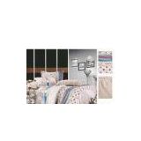 Queen Size Patterned OEM 100 % Cotton Bedroom Colorful Bedding Sets