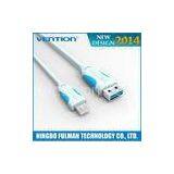 A Male to Micro B Male USB2.0 Cables Micro USB Extension Cable Blue or Customized thumbnail-1