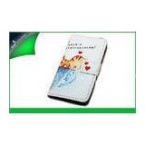 Flip Style Sony Leather Cases With Different Cartoon Picture Printing , Xperia Arc X12 Case