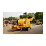 Small Portable Cement Mixer , Concrete Mixer With Pump 180800mm Cylinder