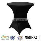 Spandex Cocktail Table Cover Stretch Bar Table Cover thumbnail-2