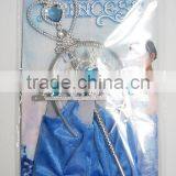 Custom Made 3PCS Princess Tiara & Wand Set and Frozen Glove for Baby Girls thumbnail-4