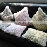 1*2 Knit 45*45CM YR943 Hand Knit Lamb Fur Cushion Cover