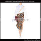 Long Sleeve Fashion Pinstripe T-shirts 100% Cotton Wholesale in China thumbnail-1