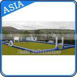 Portable Blow up Soccer Field, New Inflatable Soap Soccer Game for Club Events thumbnail-4