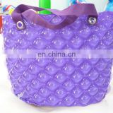 inflatable purple shopping bag