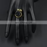 MCR-0001 In stock fashion wholesale latest gold ring designs /Vintage Rose Ring