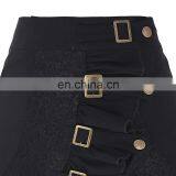 Belle Poque Vintage Women's Steampunk Gothic Clothing Gypsy Hippie High Stretchy Nylon-Cotton & Lace Skirts BP000205-1 thumbnail-4