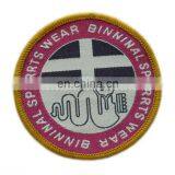 Washable Embroidered Woven Patch Woven Labels With Garment thumbnail-1