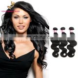 Youth Beauty Hair High feedback brazilian virgin human hair weaving in body wave style 9A grade cuticle aligned hair