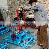 hollow block machine manually operated concrete block making machine