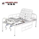 Bedridden Patient Manual Crank Medical Bed With Adjustable Headrest thumbnail-2