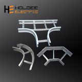 Reducer ladder type cable trays 100 mm Collar height with cover and accessories China factory