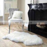 Wholesale Australian Different Shape Free Style Fur Carpet White Faux Fur Sheepskin Rugs thumbnail-6