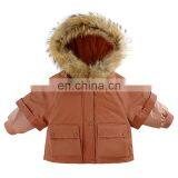 6152/Whosale Fashion Warm Baby Fur Coats Girls Boutique Clothing High Quality Children's Clothes thumbnail-1