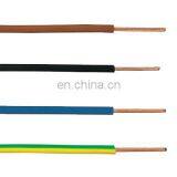 PVC Cover Electrical Wire THW/TW AWG 14 12 10 8 6 Solid/Strand Electrical Wire thumbnail-1