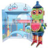 DIY Kids Toy Educational Toy 3D Paper Character Robot Activity Kit 3d Puzzle thumbnail-2