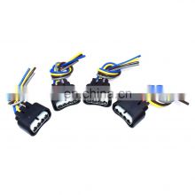 Free Shipping!4pcs Ignition Coil Female Connector Plug Harness For Toyota Lexus 2AZFE1ZZFE New