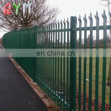 3mm Thickness PVC Coated Steel Palisade Fence