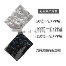 Adjustable Customized Packing/Packed Bag/Box Face Masking Extension Plastic Toggle White Black Rubber Stopper Buckle thumbnail-5