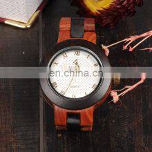 BOBO BIRD Engraved Wood Watches Women Luxury Brand Automatic Wood Wrist Watches Movement With Sandalwood thumbnail-3