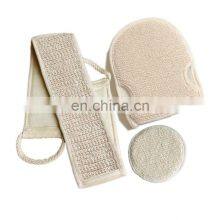 Trendy Cotton Dead Skin Removal Korean Custom Scrub Gloves Exfoliating African Bath Sponge thumbnail-2