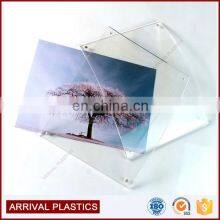 4x6 Clear Acrylic Magnet Camber Photo Frame thumbnail-4