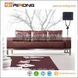 Low Back Sofa Cushion and Stainless Steel Feet Violino Leather Sofa Jitem 8039 thumbnail-1