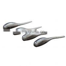 JOHNCOO Factory Custom Bulk Shad Artificial Worm Thin Tail Fishing Lure Swim Plastics Soft Baits thumbnail-3