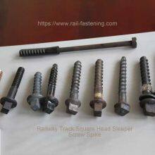 Square Head Sleeper Screw Spike of Raiway Track thumbnail-2