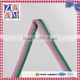 Fashion Three Color Apparel Inelastic Webbing Strap