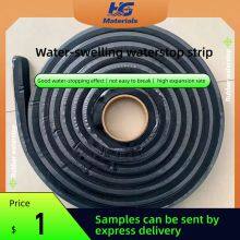Water-swelling Rubber Waterstop Strip for Subway Tunnel Waterproofing and Leak Prevention, Slow-expanding Type, Wear-resistant Waterstop Strip