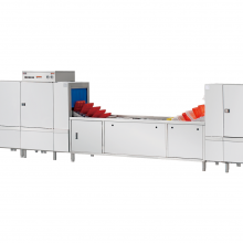 Automatic Restaurant Dishwasher Conveyor Belt Long Dragon Style Dishwasher thumbnail-2