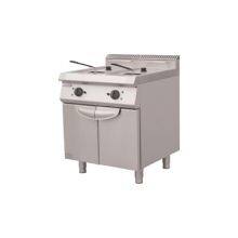 Automatic Double Tanks Fryer With Cabinet 700x700mm for Food Processing Plants thumbnail-1