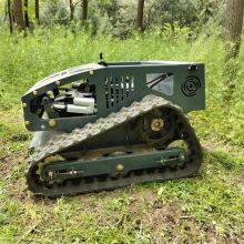 Petrol Remote Control Distance 200M Sharp Mowing Blades Remote Control Track Mower thumbnail-4