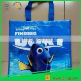 Non-woven Polypropylene Grocery Tote Bags Customized Eco Friendly Non Woven Promotional Tote Bags Recycle Shopping Bags