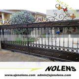 2013 Newest Popular Door Iron Gate Design of Wrought Iron /forged Wrought Iron Driveway Modern Iron Gates Desing