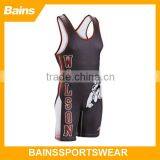 Sublimated Wrestling Singlets/custom Kids Wrestling Singlet/cheap Sublimated Wrestling Singlets thumbnail-1