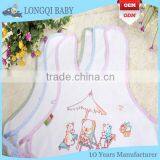 WZ-MS-029 Velvet Plain White Baby Body Bibs thumbnail-6