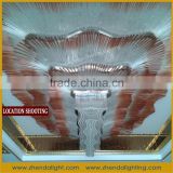 crystal ballroom chandelier made in zhongshan china ZD0042