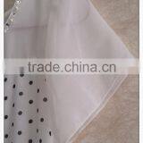 Simple Wave Point Chiffon T-shirt O-neck Girls T-shirt thumbnail-3