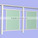 Wholesale Aluminium Alloy Balcony Railing/balustrade/aluminum Glass Balustrade