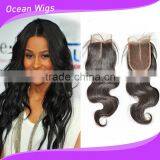 Virgin Brazilian Two Tone Lace Closure Piece thumbnail-3
